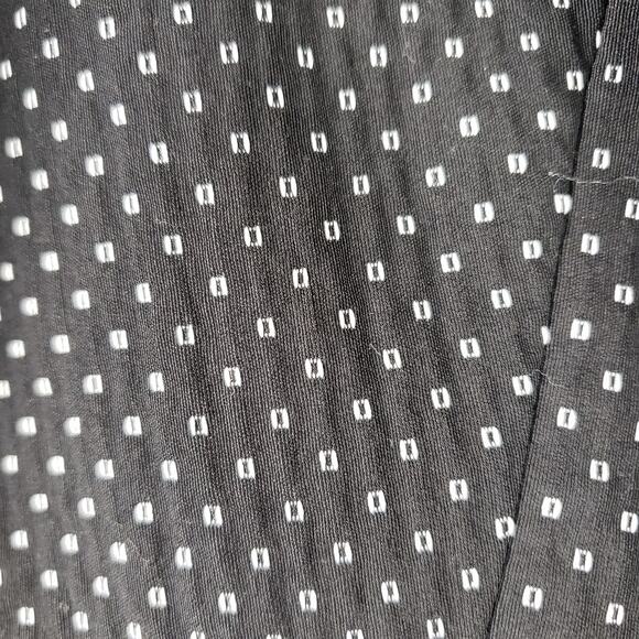 Tommy Hilfiger Womens Size 6 Polka Dot Blazer Jacket Black Preppy Academia Twee - Picture 7 of 13